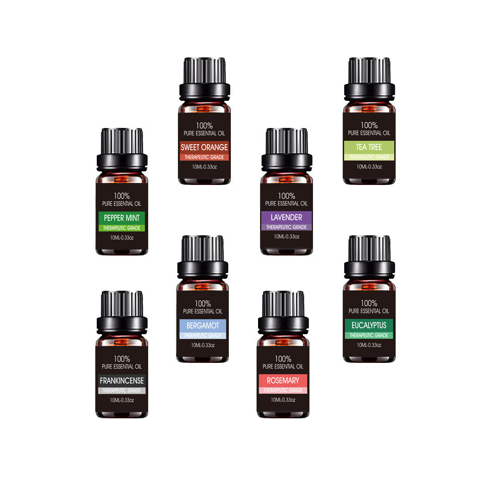 Organic Therapeutic Essential Oils Set – Perfect Aromatherapy Gift for Diffusers