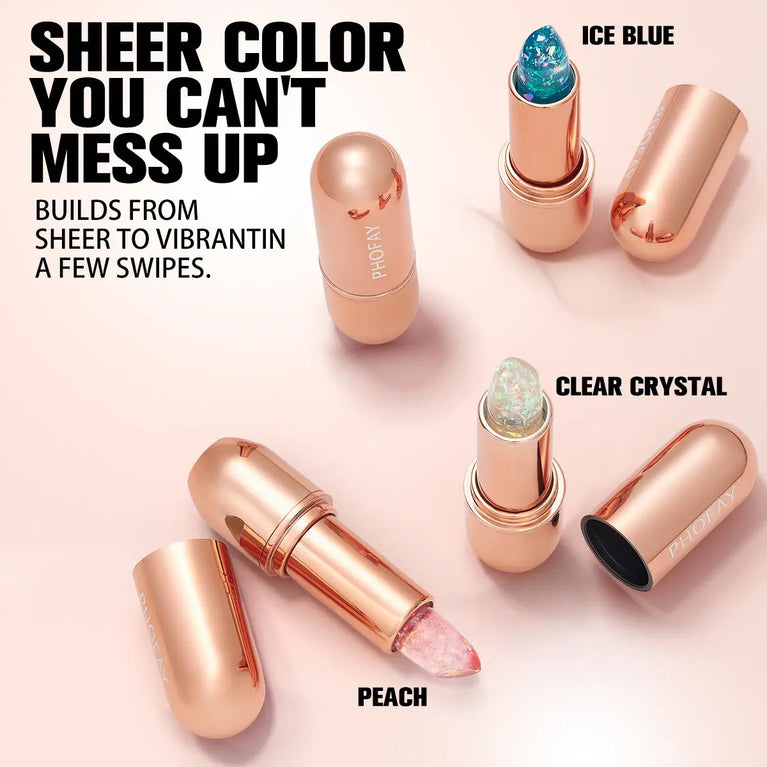 PHOFAY Moisturizing Jelly Warm Lipstick White Thalassa