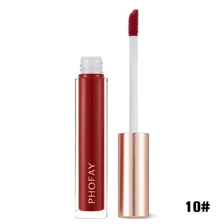 PHOFAY Non-Sticky Lip Gloss White Thalassa