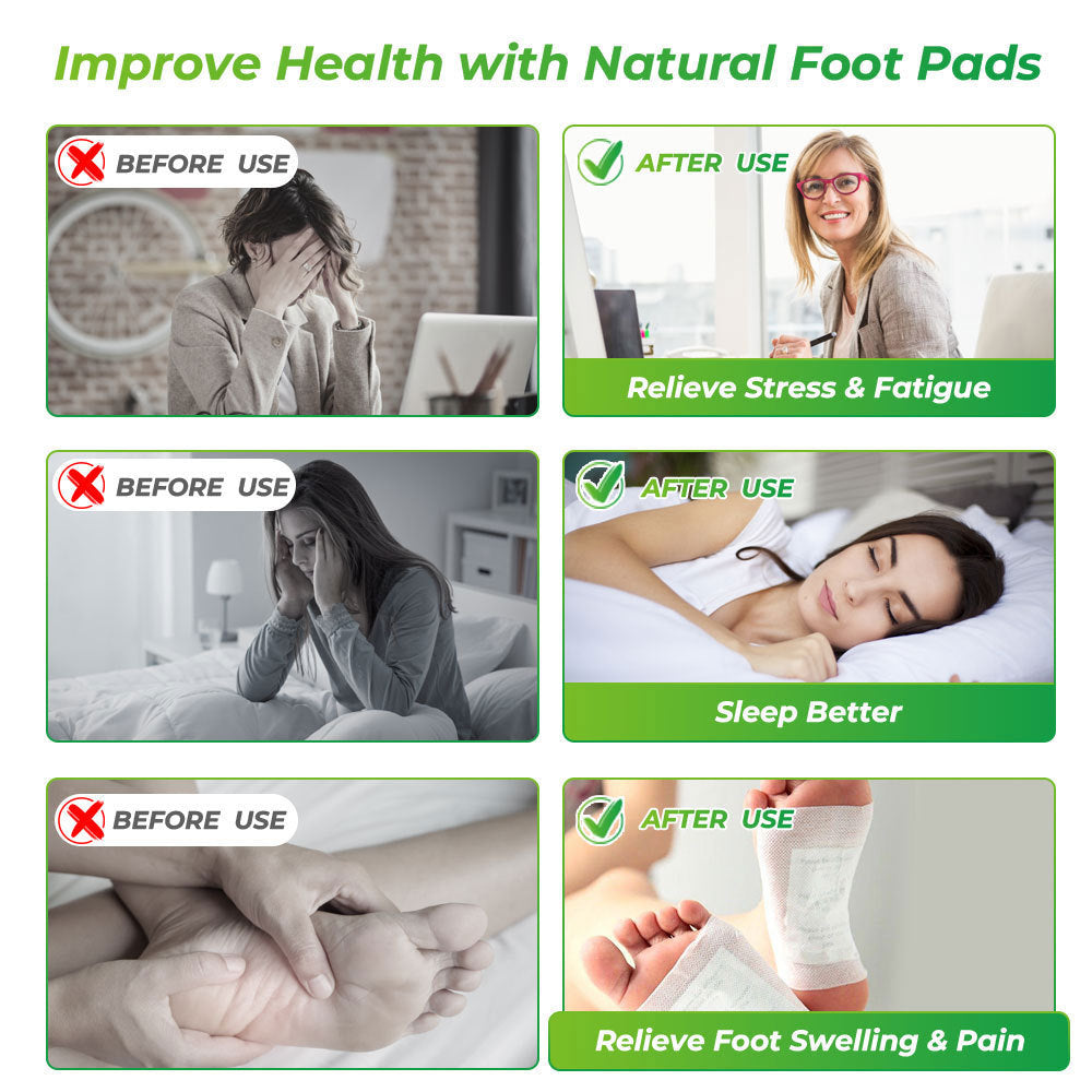 ITSUKI Detox Foot Patch – Natural Cleansing & Relaxation While You Sleep