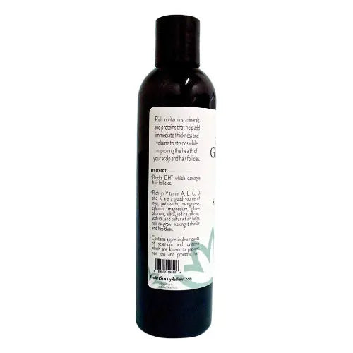Glimmer Goddess Organic Caffeine Hair Growth Shampoo White Thalassa