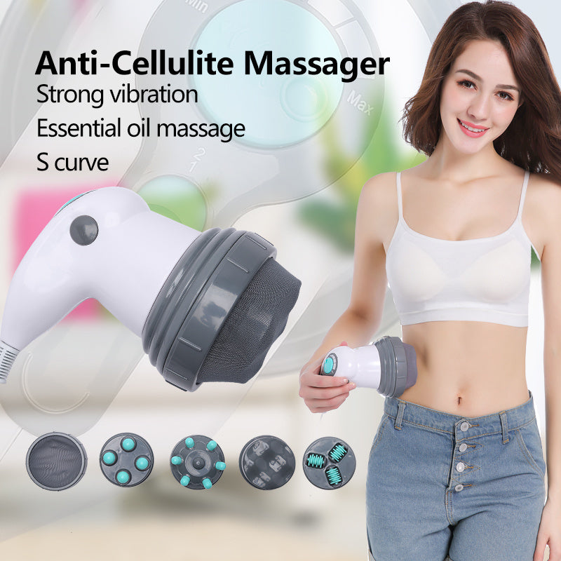 Electric Noiseless Vibration Massager – Full-Body Kneading & Relaxation