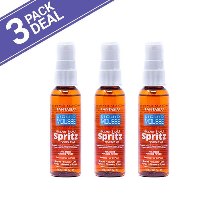 Fantasia Liquid Mousse Spritz – Strong Hold & Long-Lasting Style ✨💁♀️