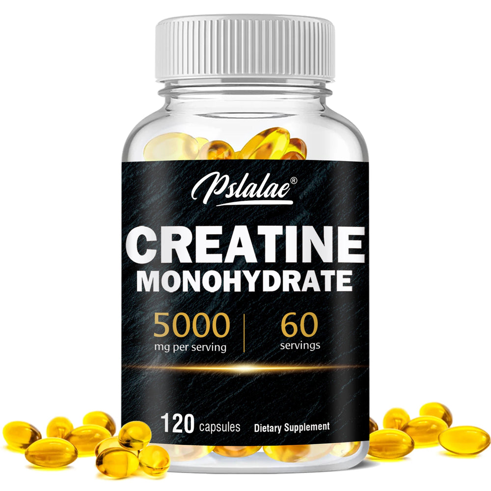 Power Up Your Performance – 120 Creatine Capsules for Strength, Stamina & Recovery