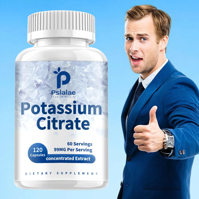 Potassium Citrate Capsules – Electrolyte Balance & Heart Health Support 💪❤️