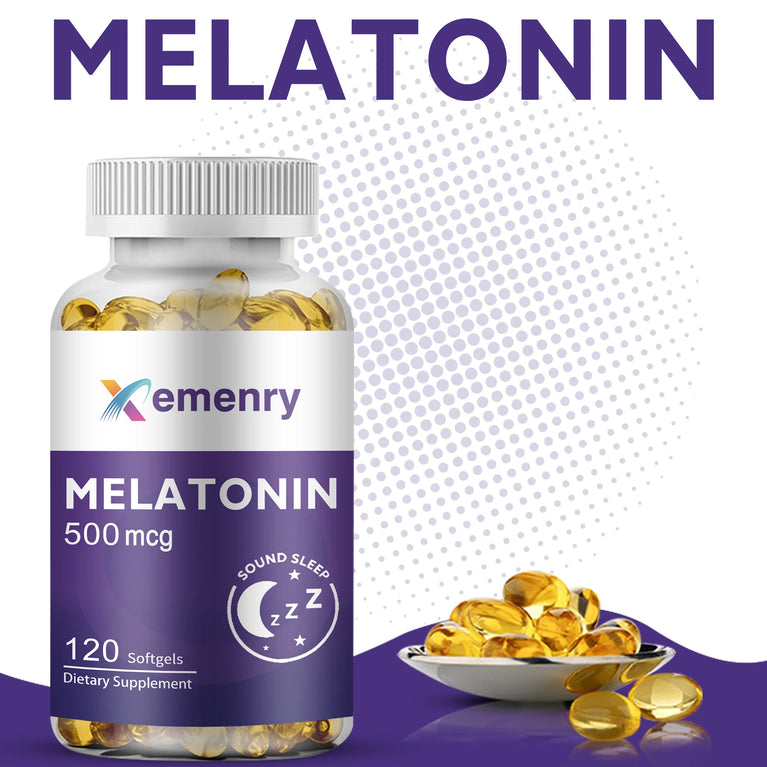 π Melatonin Sleep Support β Deep Rest, Stress Relief & Improved Sleep Quality (120 Capsules) π΄β¨