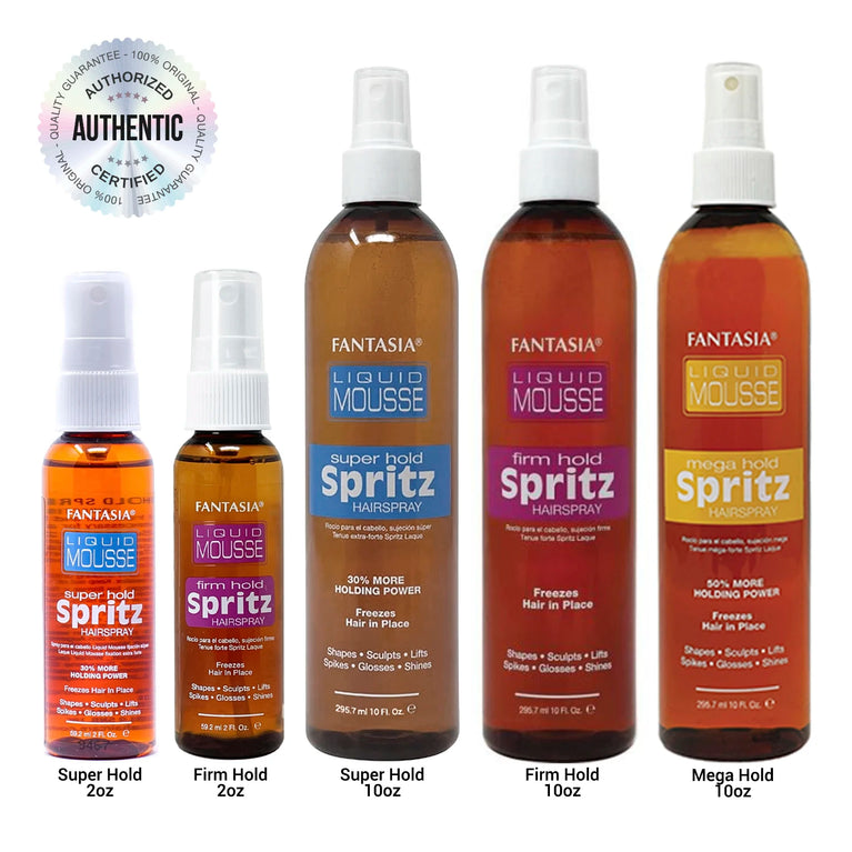 Fantasia Liquid Mousse Spritz – Strong Hold & Long-Lasting Style ✨💁♀️