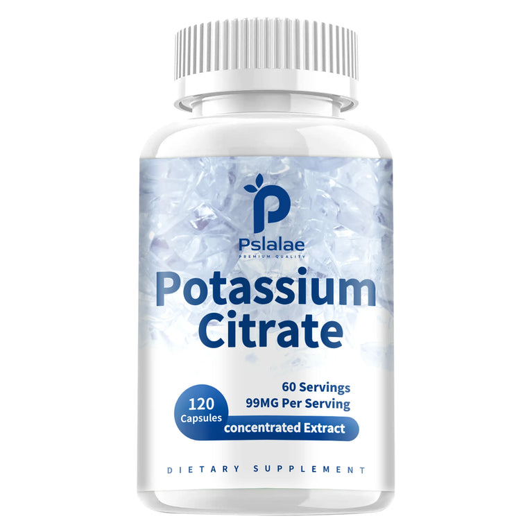Potassium Citrate Capsules – Electrolyte Balance & Heart Health Support 💪❤️
