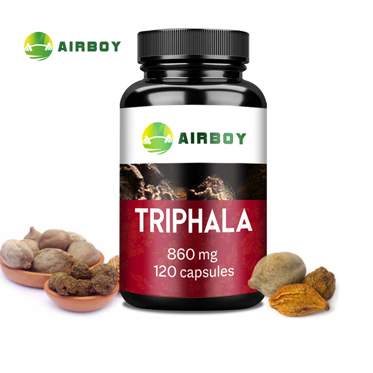 Triphala – Balance Intestinal Health, Improve Digestion & Relieve Bloating – 120 Capsules