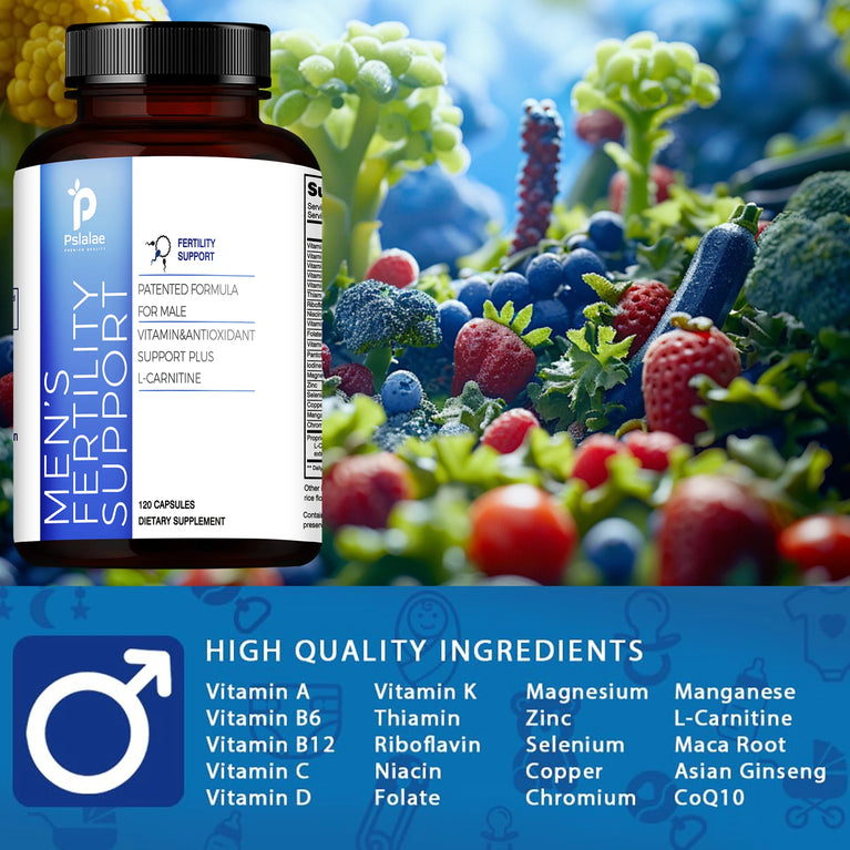 Pslalae -Men’s Fertility Support – Boosts Reproductive Health, Energy & Performance