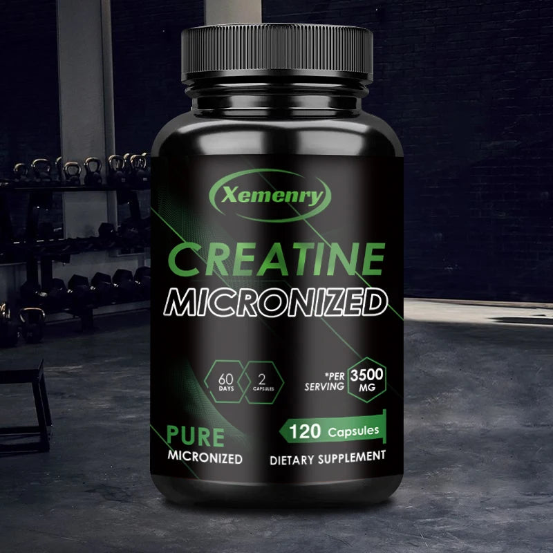Creatine Power for Men – Strength, Muscle Growth & Peak Performance (120 Capsules)