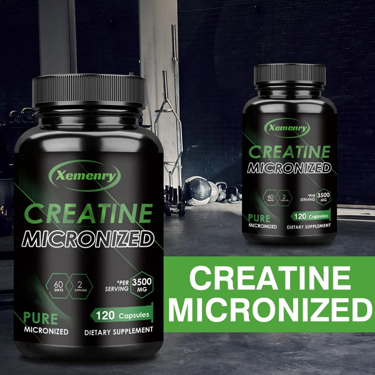 Creatine Power for Men β Strength, Muscle Growth & Peak Performance (120 Capsules)