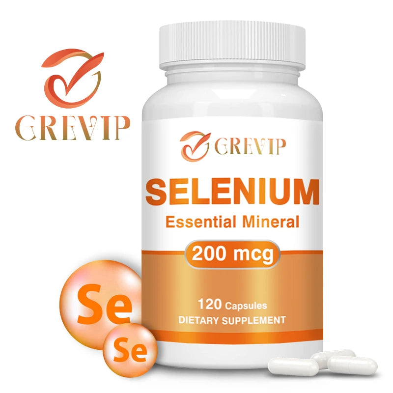 Selenium Capsules – Immune, Thyroid & Antioxidant Support – 120 Capsules