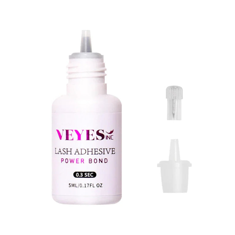 VEYES -Inc Eyelash Extension Glue – 0.3s Fast Drying, 7-Week Retention, Clear Adhesive ✨
