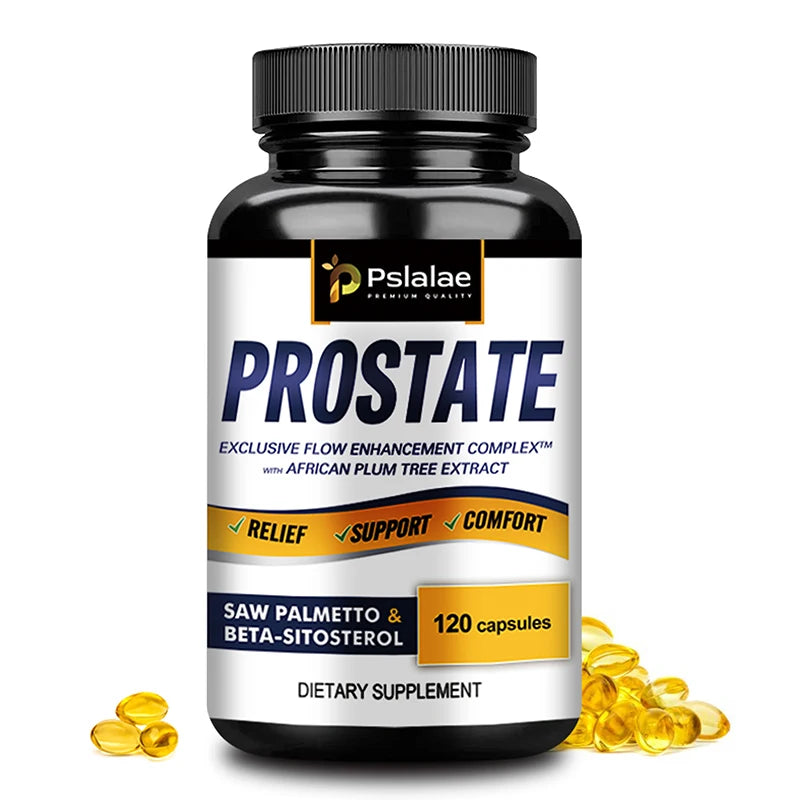 Prostate Supplement – Saw Palmetto, Stinging Nettle & Pumpkin Oil – 120 Capsules