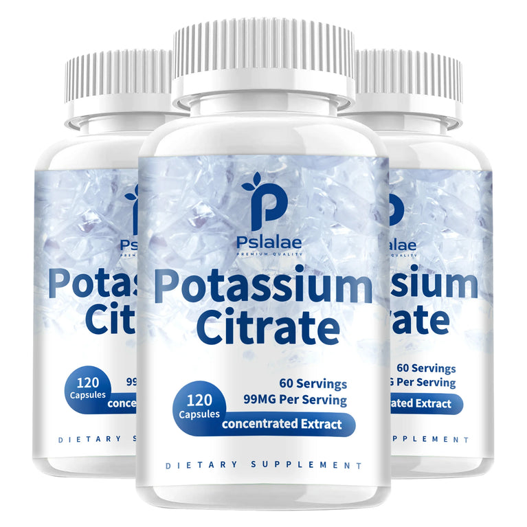 Potassium Citrate Capsules – Electrolyte Balance & Heart Health Support 💪❤️