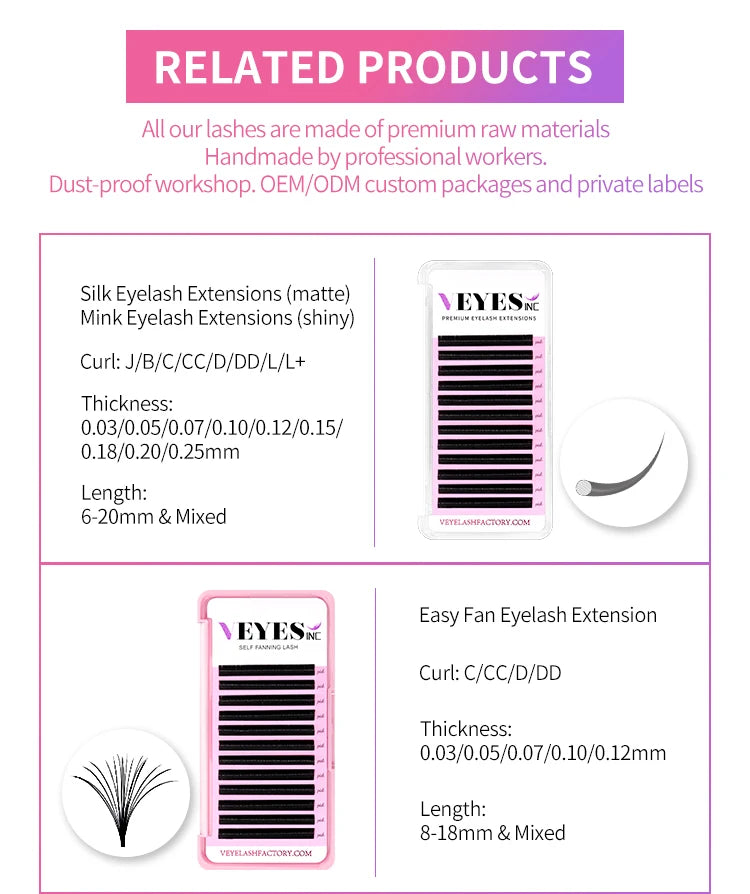 VEYES -Inc Eyelash Extension Glue – 0.3s Fast Drying, 7-Week Retention, Clear Adhesive ✨