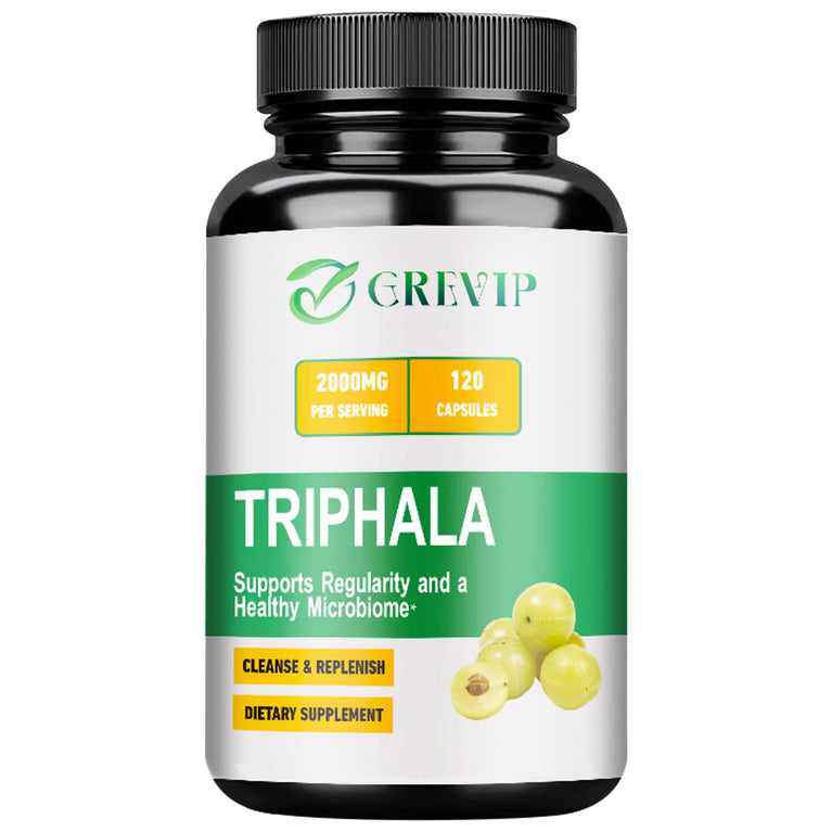 Triphala Capsules – Natural Energy, Digestion & Detox – 120 Capsules