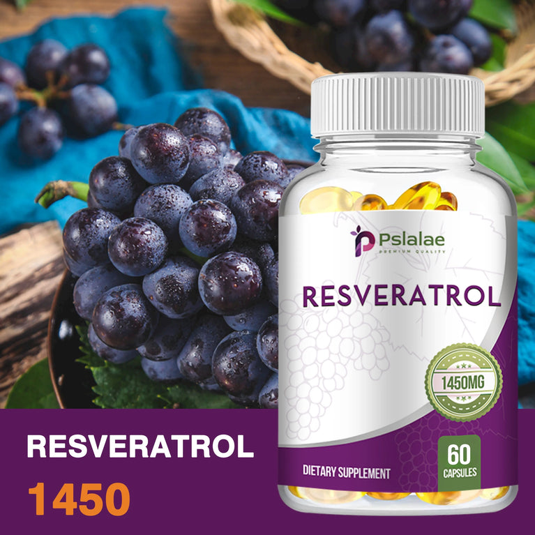 Pslalae -Resveratrol Antioxidant Capsules – Heart Health & Metabolism Support ❤️✨