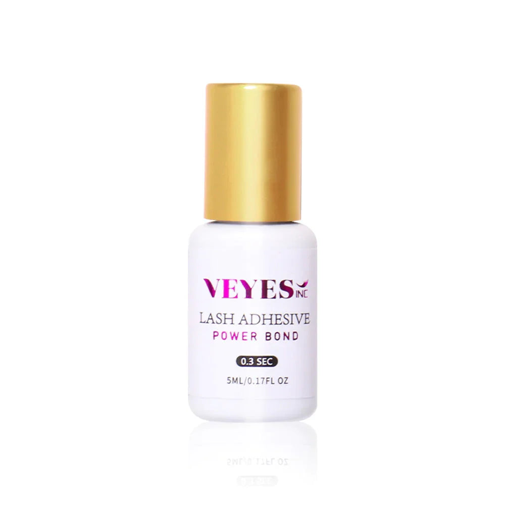 VEYES -Inc Eyelash Extension Glue – 0.3s Fast Drying, 7-Week Retention, Clear Adhesive ✨