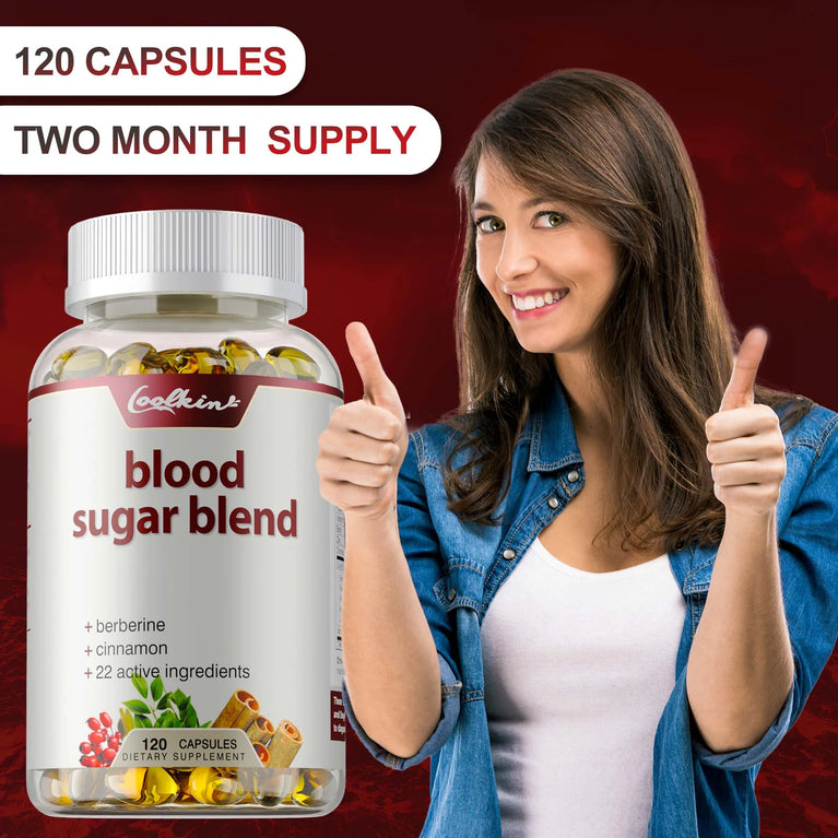 COOLKIN -Blood Sugar Balance Capsules – Supports Glucose Metabolism & Heart Health