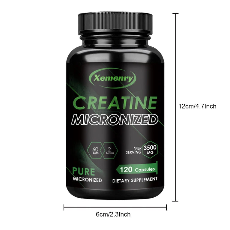 Creatine Power for Men β Strength, Muscle Growth & Peak Performance (120 Capsules)