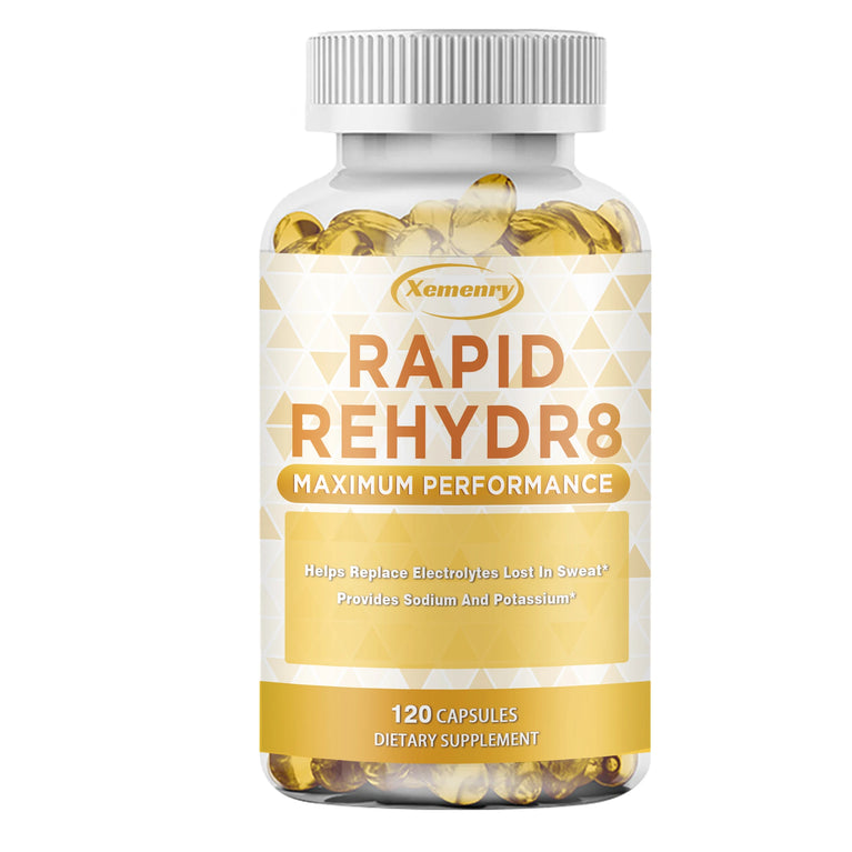 Electrolyte Capsules – Muscle Recovery, Cramp Relief & Electrolyte Balance – 120 Capsules