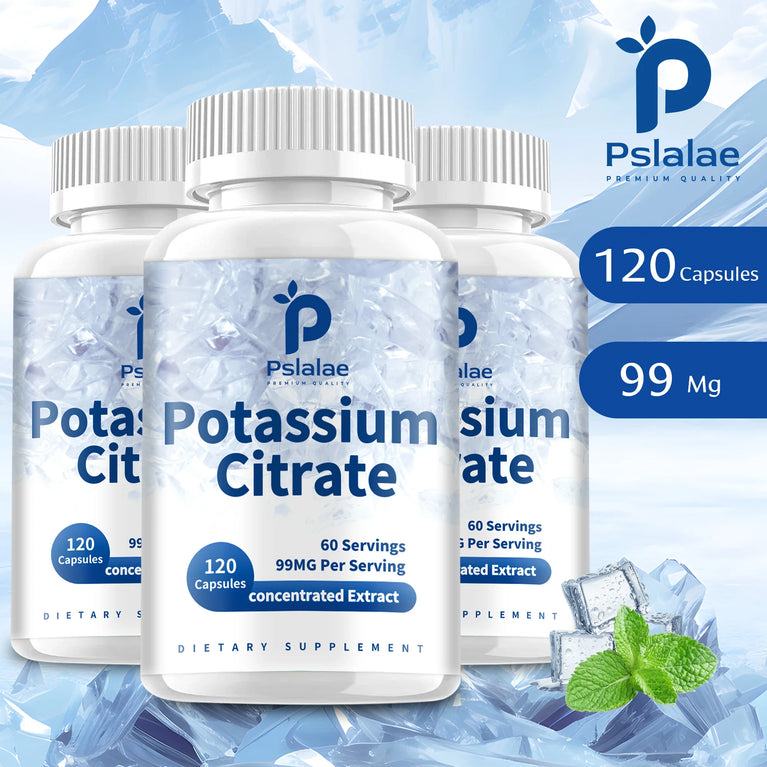 Potassium Citrate Capsules – Electrolyte Balance & Heart Health Support 💪❤️
