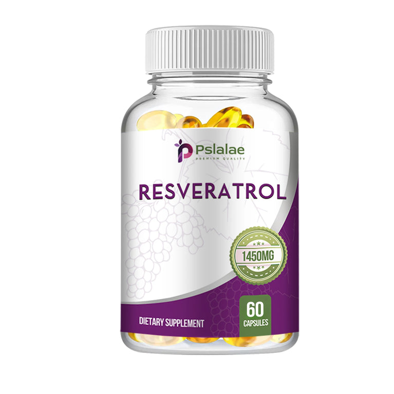 Pslalae -Resveratrol Antioxidant Capsules – Heart Health & Metabolism Support ❤️✨