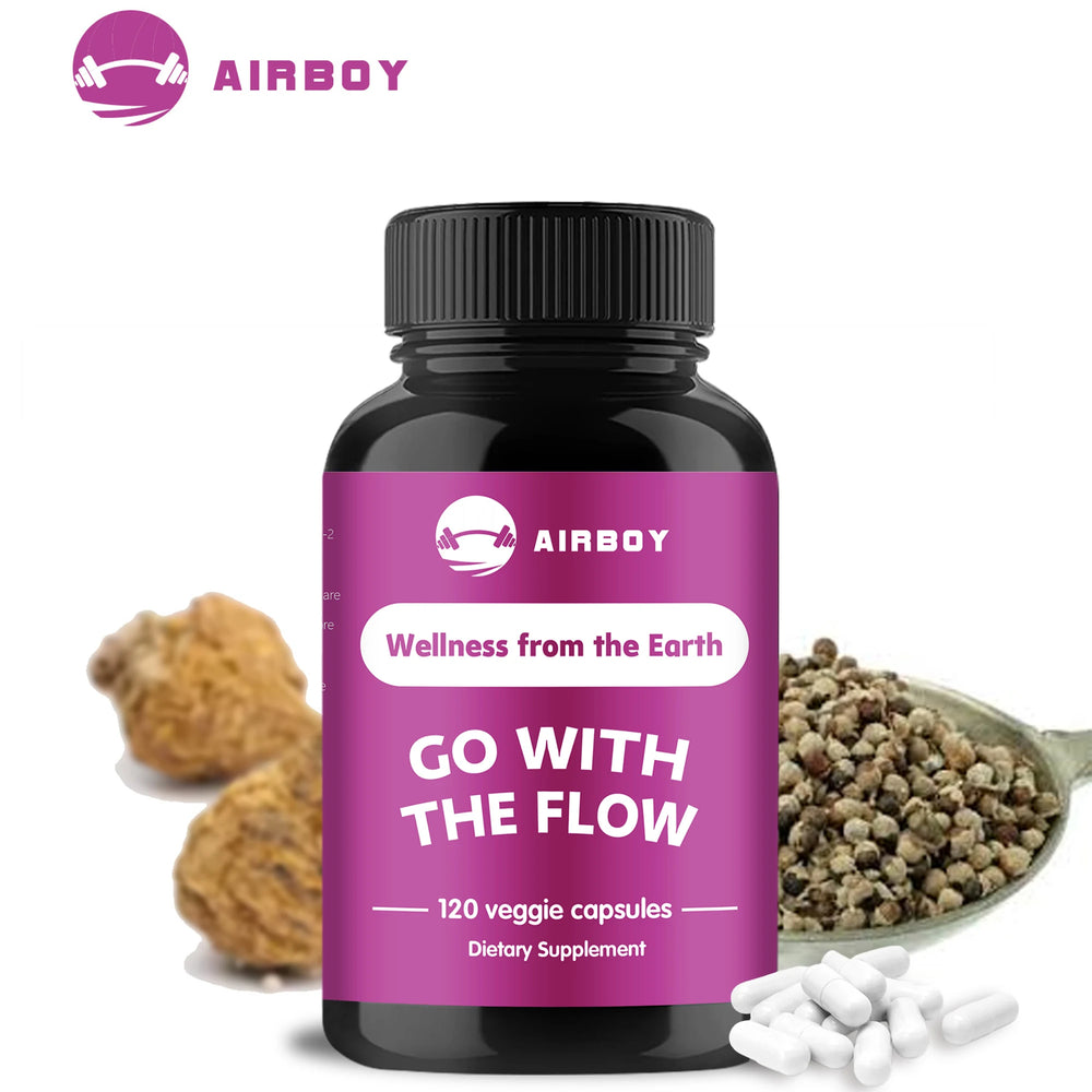 Female Hormone Balance Capsules – Reduce Bloating, Support Weight & Regulate Hormones (120 Count) 🌿