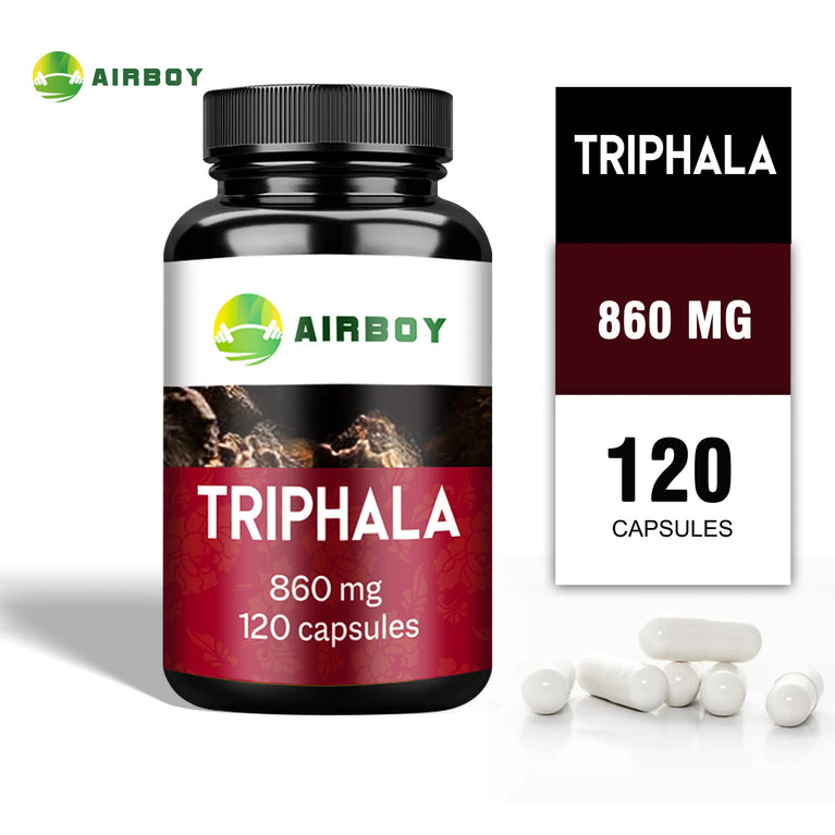 Triphala – Balance Intestinal Health, Improve Digestion & Relieve Bloating – 120 Capsules
