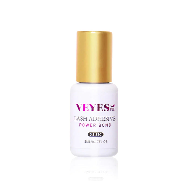 VEYES -Inc Eyelash Extension Glue – 0.3s Fast Drying, 7-Week Retention, Clear Adhesive ✨