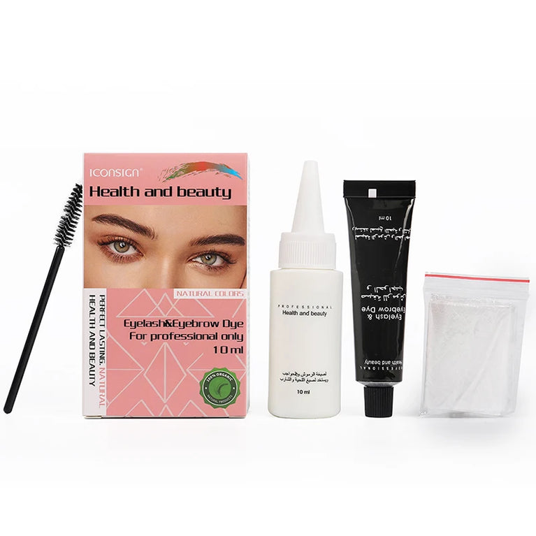 ICONSIGN 2-in-1 Lash Lift & Brow Tint Kit – Long-Lasting Curl & Definition for Stunning Eyes
