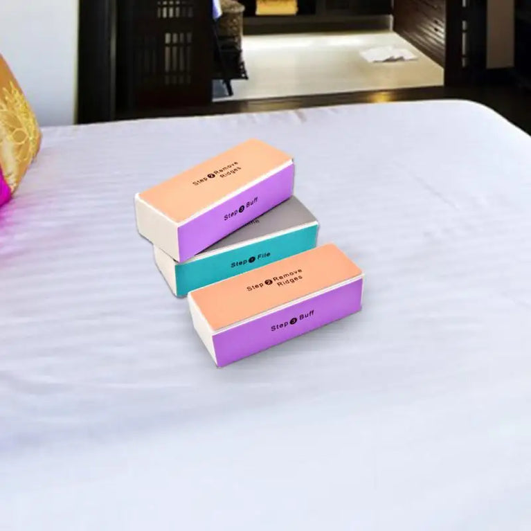 ✨ 4-Sided Nail Buffer Block – Shape, Smooth & Shine for Perfect Nails! ✨