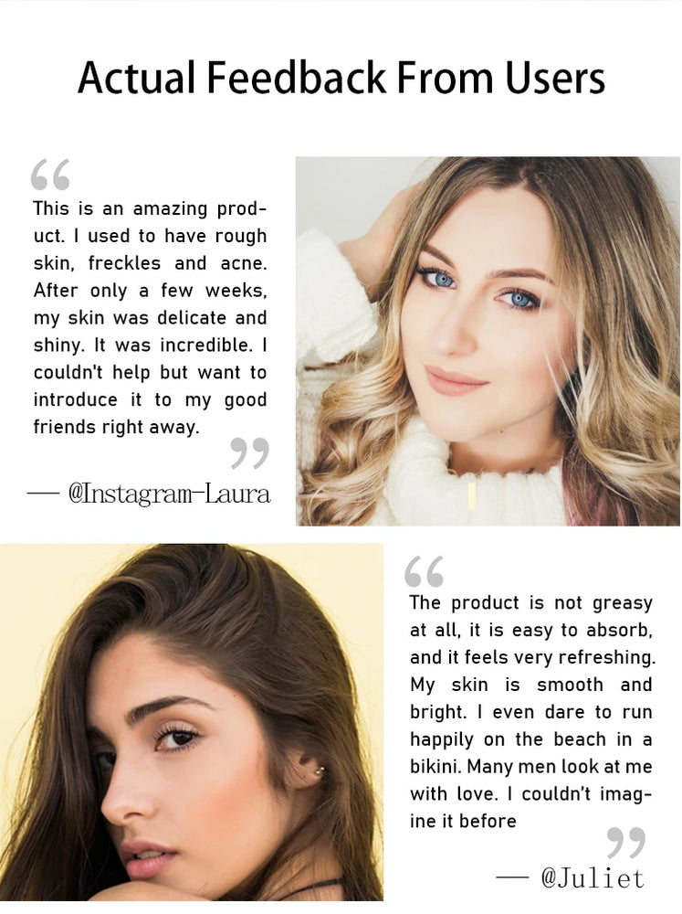 ✨ AILKE 24K Gold Facial Essence – Brightening & Hydrating Skincare Set ✨