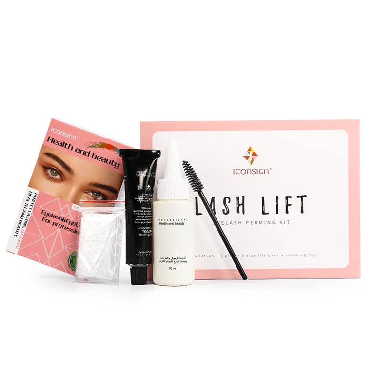ICONSIGN 2-in-1 Lash Lift & Brow Tint Kit – Long-Lasting Curl & Definition for Stunning Eyes