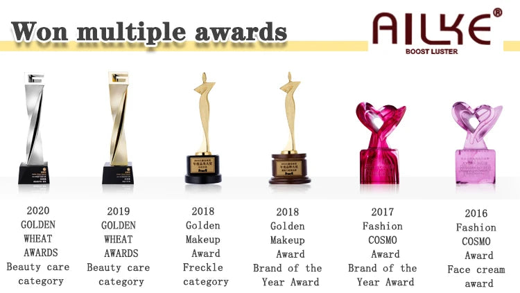 ✨ AILKE 24K Gold Facial Essence – Brightening & Hydrating Skincare Set ✨