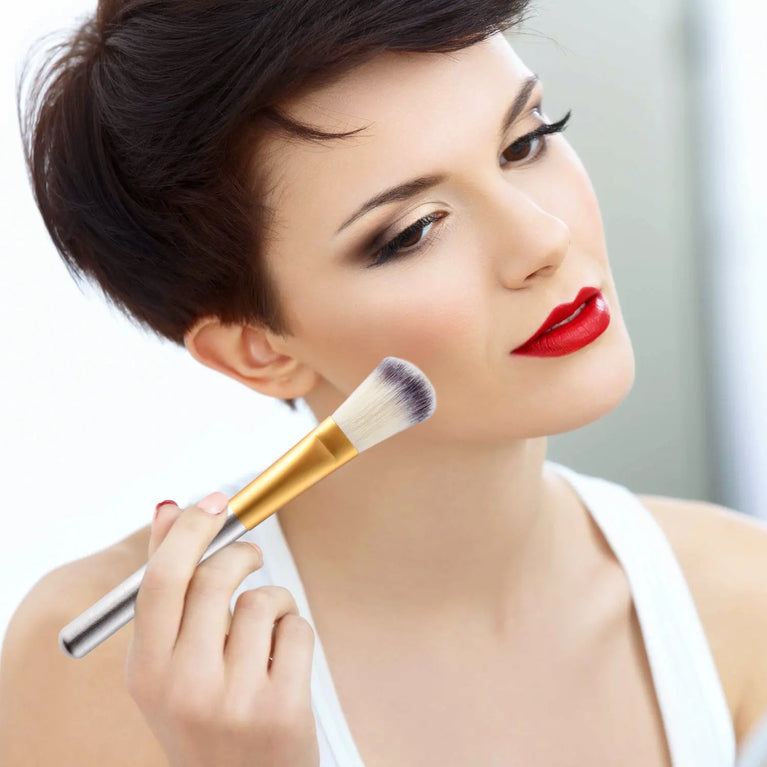 24-Piece Professional Makeup Brush Set – Soft Synthetic Bristles for Flawless Application