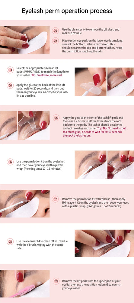 ICONSIGN 2-in-1 Lash Lift & Brow Tint Kit – Long-Lasting Curl & Definition for Stunning Eyes