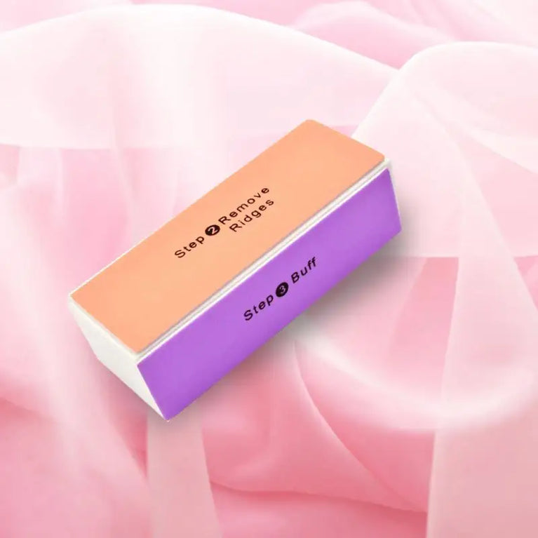 ✨ 4-Sided Nail Buffer Block – Shape, Smooth & Shine for Perfect Nails! ✨