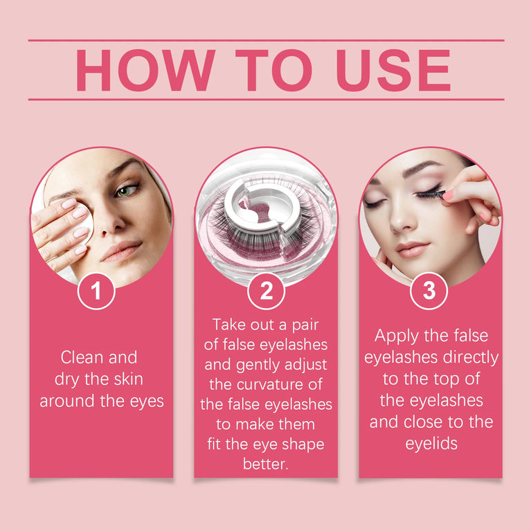 1 Pair Natural False Eyelashes – Handmade Thin Band Wispy Extensions for Cosplay & Fashion