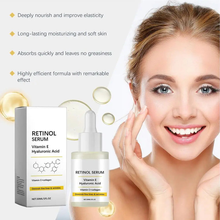 π Retinol Face Serum β Deep Hydration, Anti-Aging & Firming Formula for Radiant Skin! π