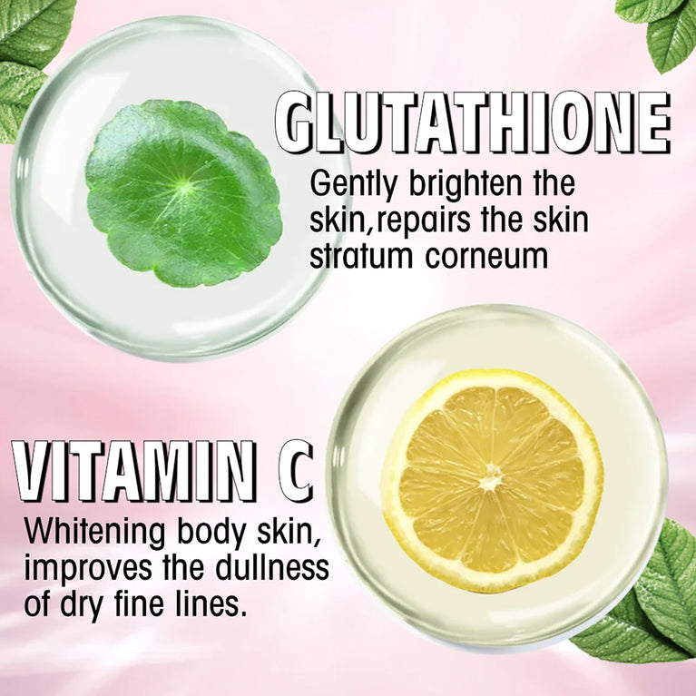 AILKE Vitamin C & Glutathione Brightening Body Lotion – Even Skin Tone & Glow for Neck, Elbows, Armpits, and Legs