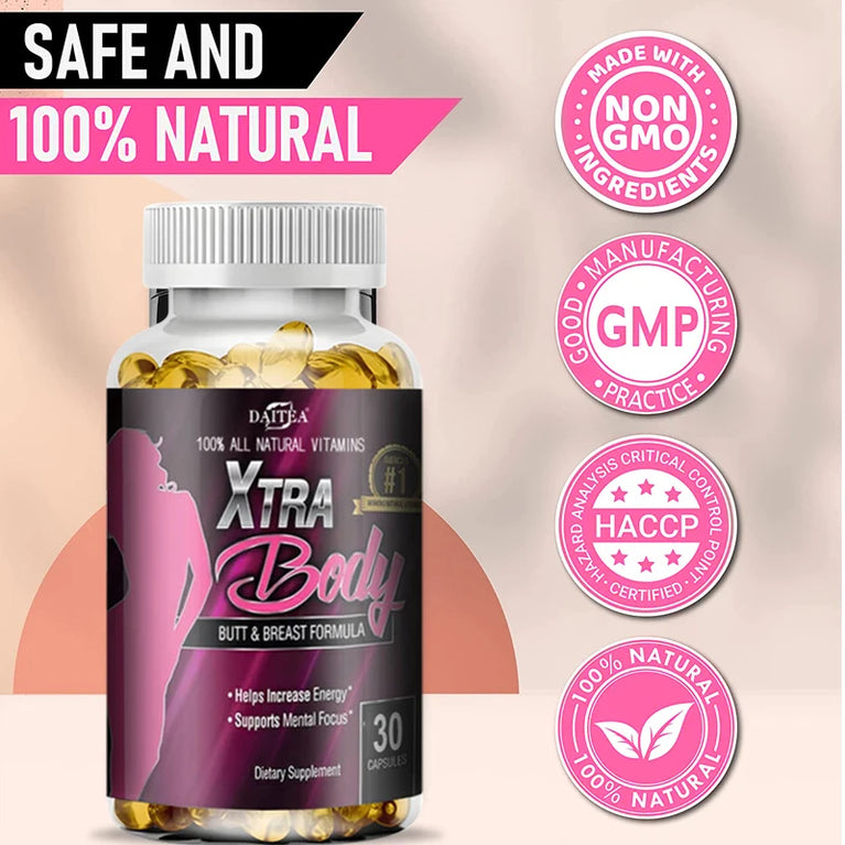 Natural Women's Supplement – Curves, Confidence & Energy in One Formula
