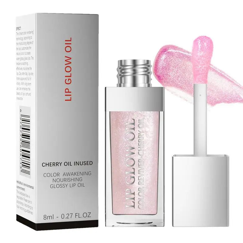 Crystal Jelly Lip Glow Oil – Hydrating, Nourishing & High-Gloss Lip Care 💋✨