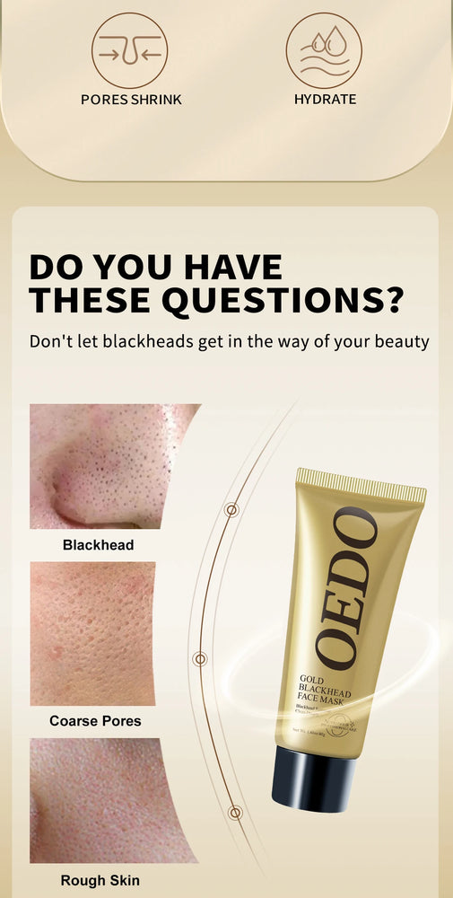 🖤OEDO -Blackhead Removal Mask – Deep Pore Cleansing, Acne Control & Skin Purifying 🖤