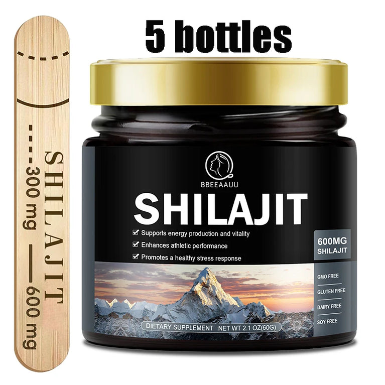 BBEEAAUU - 100% Pure Himalaya Shilajit Resin – Natural Cognitive, Energy & Brain Support (60g) 🌿💡