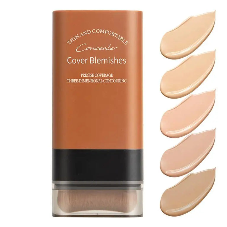 Cover Blemishes -Matte Foundation Stick – Full Coverage, Waterproof & Oil-Control Makeup