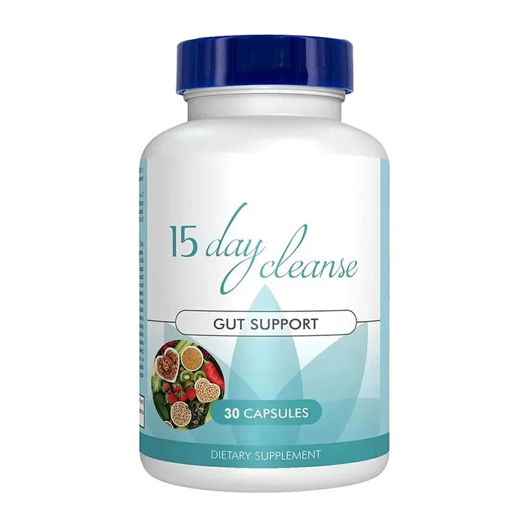Gut and Colon Support 15-day Cleanse and Detox To Reduce Abdominal Pain, Bloating, Constipation and Aid Gut Health