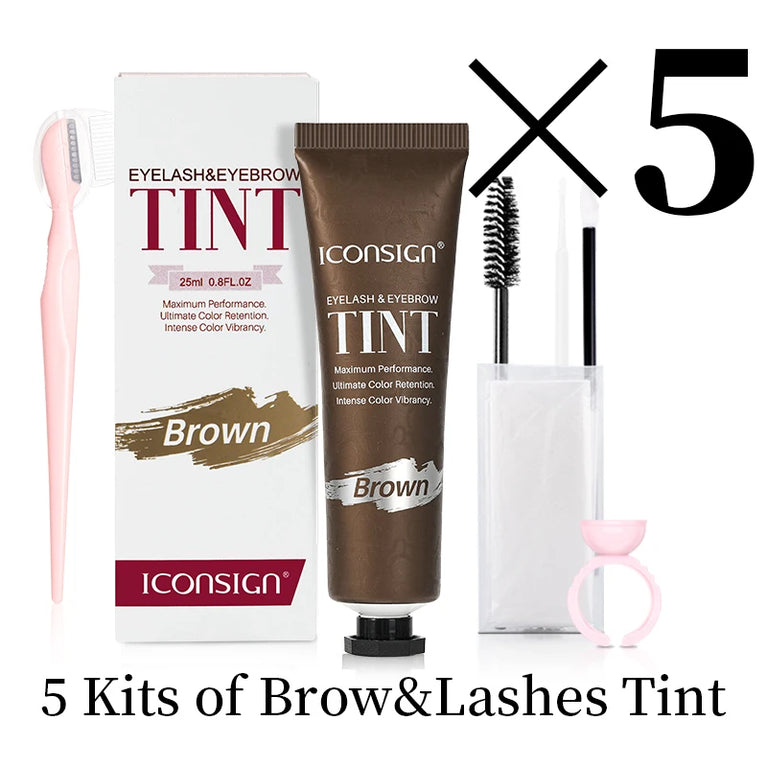 ICONSIGN Professional Lash & Brow Tint Kit – Long-Lasting, Waterproof & Smudge-Proof (60-90 Days)